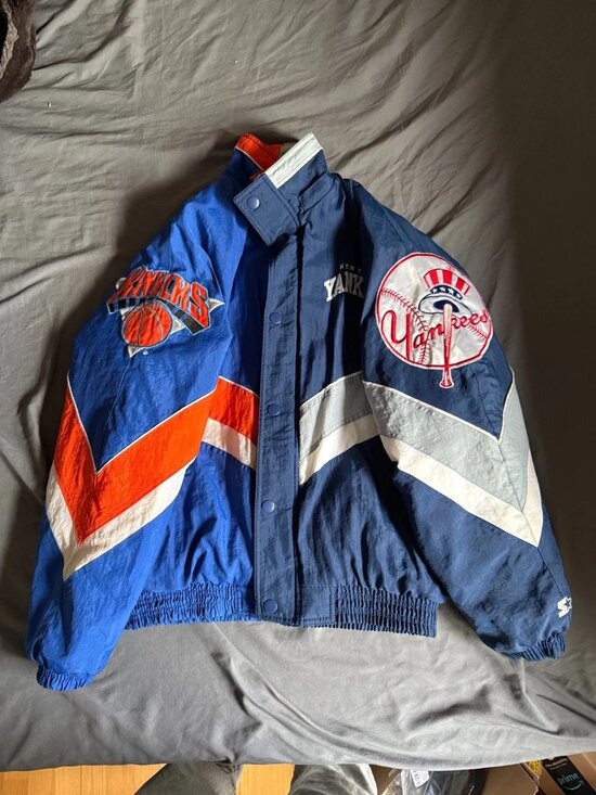 STARTER Other - New York Knicks x Yankees Starter Jacket Medium